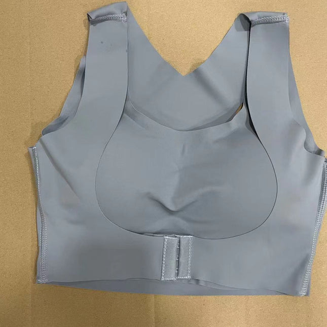Plus Size Ice Silk Seamless Back Bra