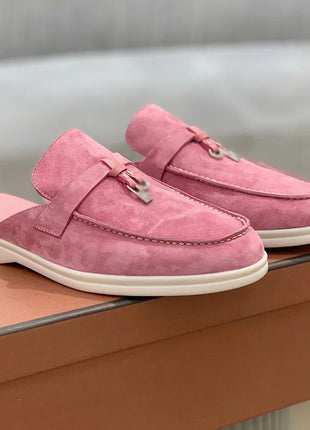 Zapatos planos ligeros de puntera cerrada de talla grande