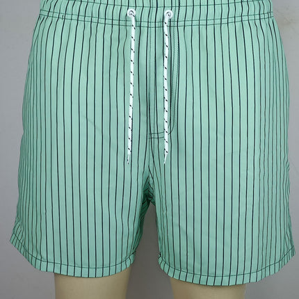 Polyester Fiber Striped Triangle Lining Shorts