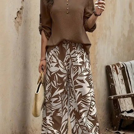 Women's Tropical Casual Suit
