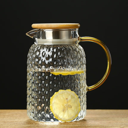 Borosilicate Transparent Glass Pitcher