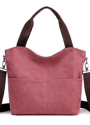 Korean Big Canvas Tote Handbags