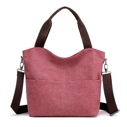 Korean Big Canvas Tote Handbags