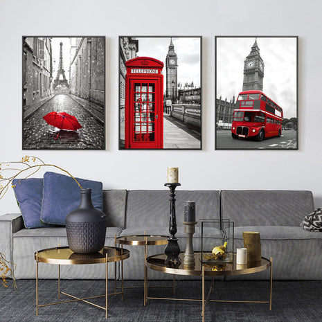 London Street 3 Piezas - 70x100 cm