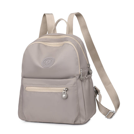 Nylon Oxford Korean Style Small Backpack