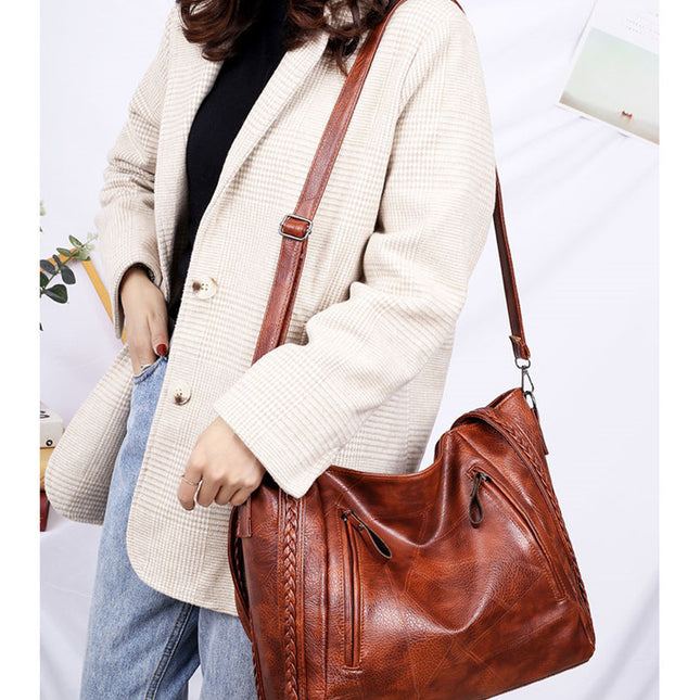 Trendy One-shoulder Large Handbags