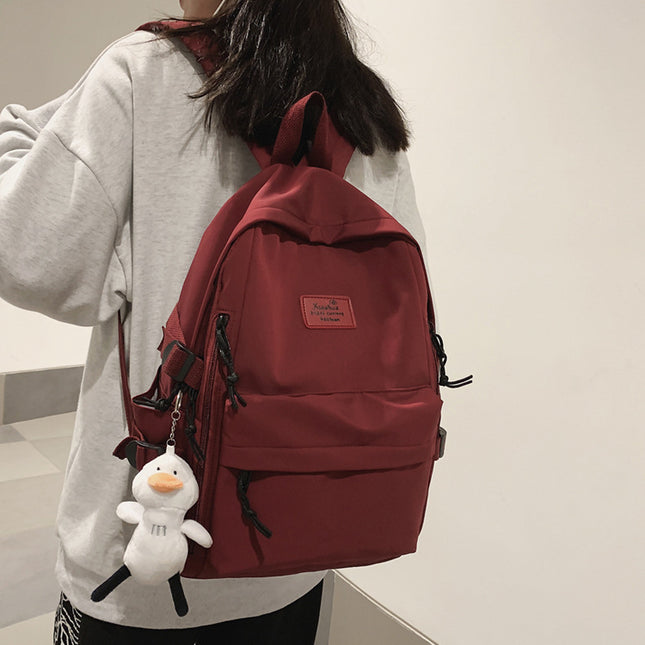Korean Casual backpack School Season New Fashion Fresh Middle School Students