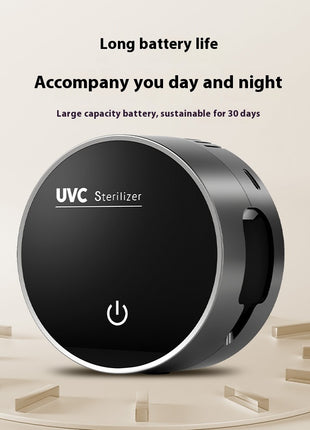 حامل فرشاة أسنان معقم – تعقيم مزدوج بالأشعة فوق البنفسجية UVC وتجفيف وعلبة شحن محمولة USB