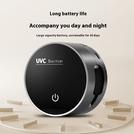 Disinfection Toothbrush Holder – Double UVC UV Sterilization, Drying & Portable USB Charging Box