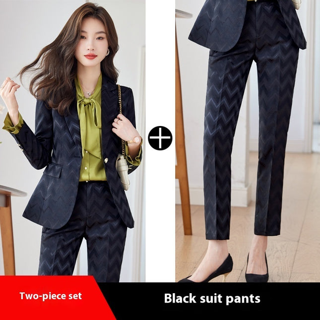 Temperament Lady President Overalls Suit