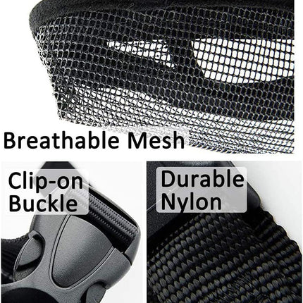 Breathable Mesh Muzzle For Dogs Anti-bite Anti-barking Anti-eating Anti-barking For Large Medium And Small Dogs