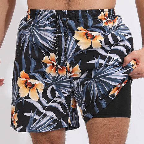 Pantalones Cortos de Bambú Hawaianos