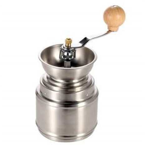Molinillo de café manual portátil de acero inoxidable