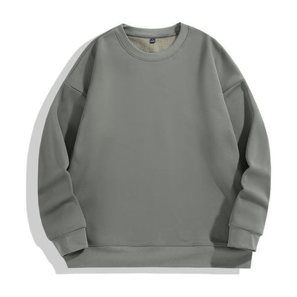 Padded Crewneck Sweater