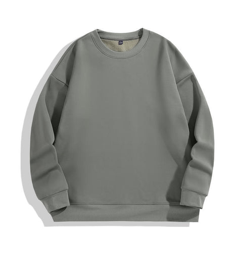 Padded Crewneck Sweater
