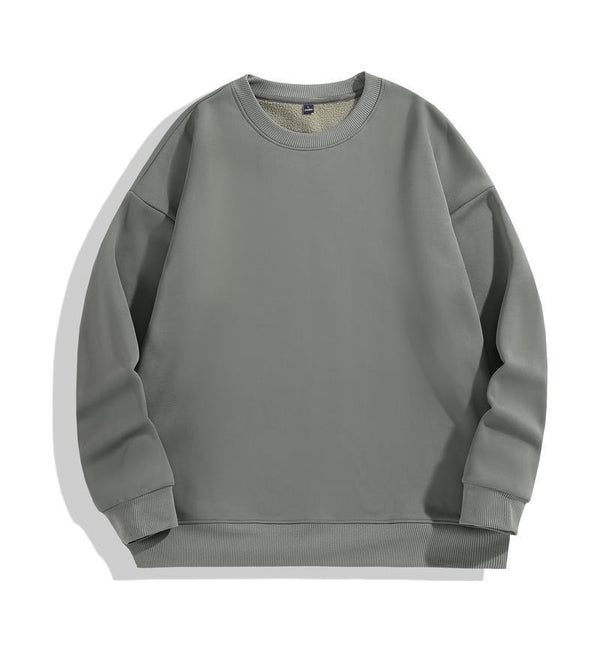 Padded Crewneck Sweater