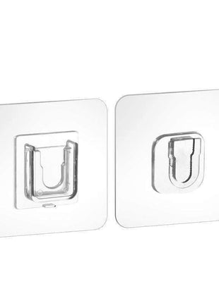 Transparent Sticky Punch-Free Strong Hold Wall Hooks