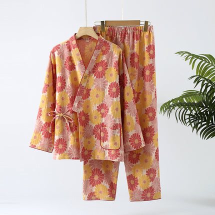 Pure Cotton Gauze Pyjama Set