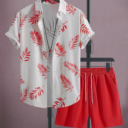 New Style Shirt Shorts 3D Printed Two-piece Set