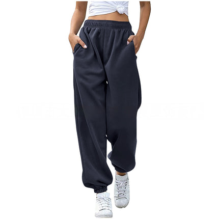 High Waisted Loose Sports Pants
