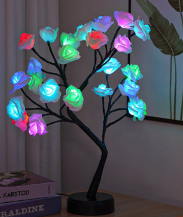 Flower Tree Table Lamps USB Operated