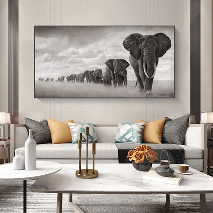 African Elephant - 60x120 cm