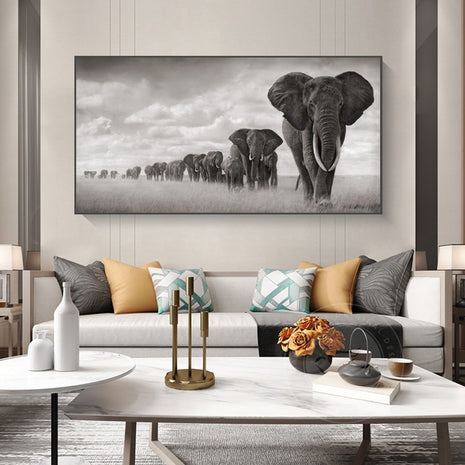 Elefante africano - 60x120 cm
