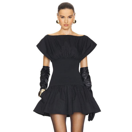 Elegant Waist Slim Fit Dress