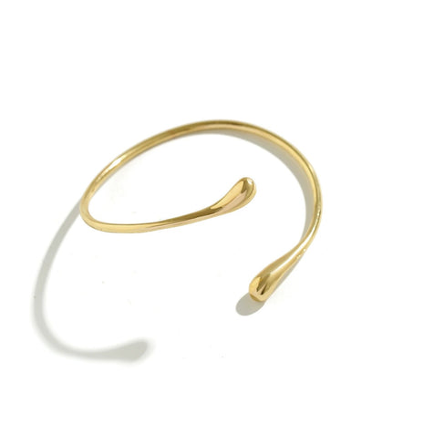 Cadena de brazo Tears bañada en oro hecha a mano