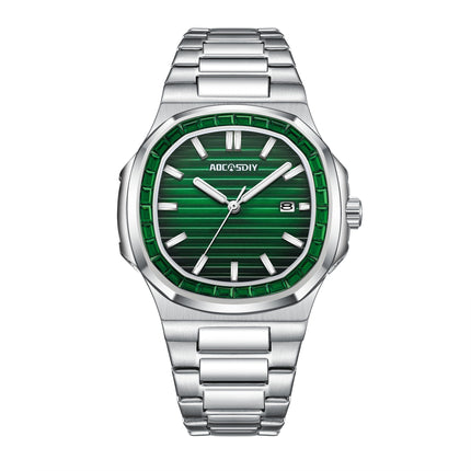 Diamond Steel Belt Luminous Quartz Waterproof Watch