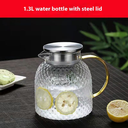 Borosilicate Transparent Glass Pitcher