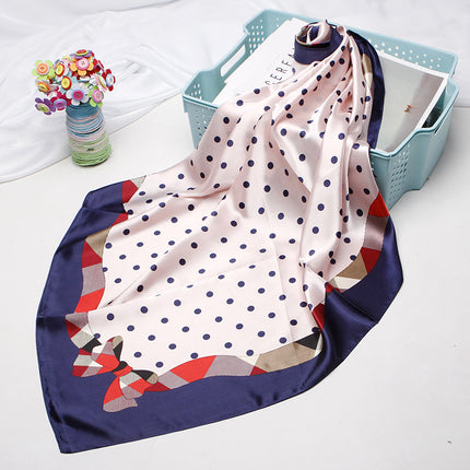 High-end Versatile Vintage Printed Workplace Scarf