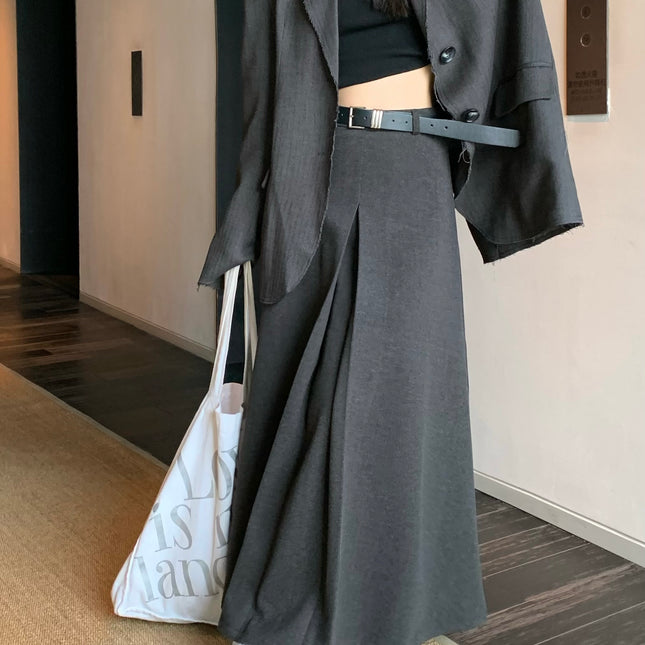 Thickened Sanded Textured Skirt