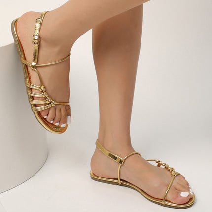 Square Toe Simple Sandals