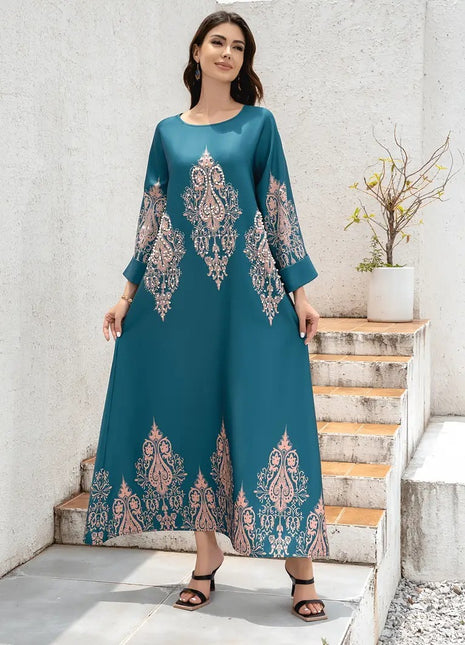 Flower Long Dress