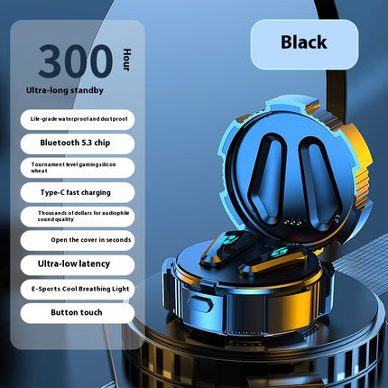 Gaming Sports TWS Wireless Headset with Fingerprint Touch & Noise Reduction