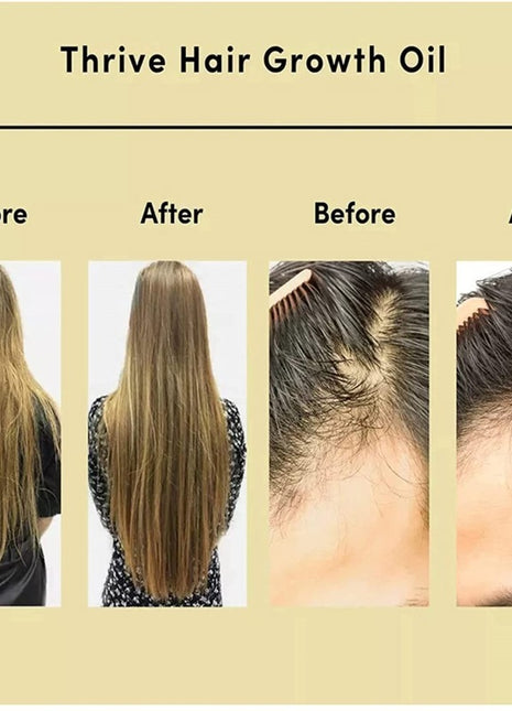 Aceite para el cuidado capilar de romero Thrive