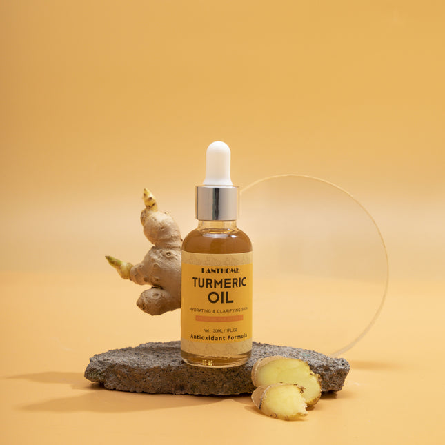 Organic Natural Turmeric Essential Oil Facial Skin Care Set