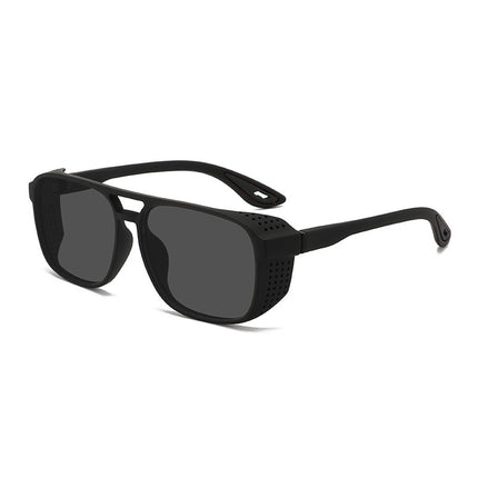 Double-Beam Frame with Side-Cutout Design Polarized Sunglasses