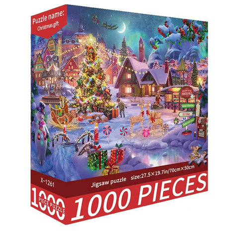 لعبة تركيب صور (بازل) من 1000 قطعة – 70 × 50 سم