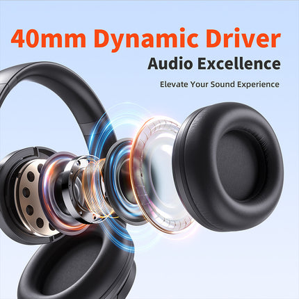 ANC Gaming Wireless Bluetooth Headset with Active Noise Cancellation