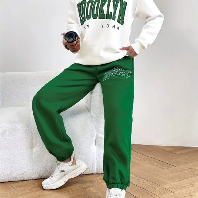 Long-sleeved and Pants Set