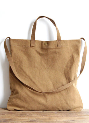 Simple Casual Lightweight Literary Canvas Handbag
