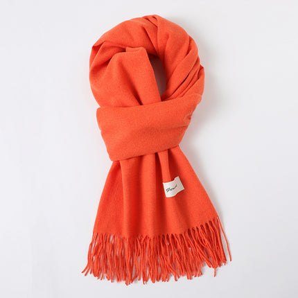 Tassel Cashmere Scarf