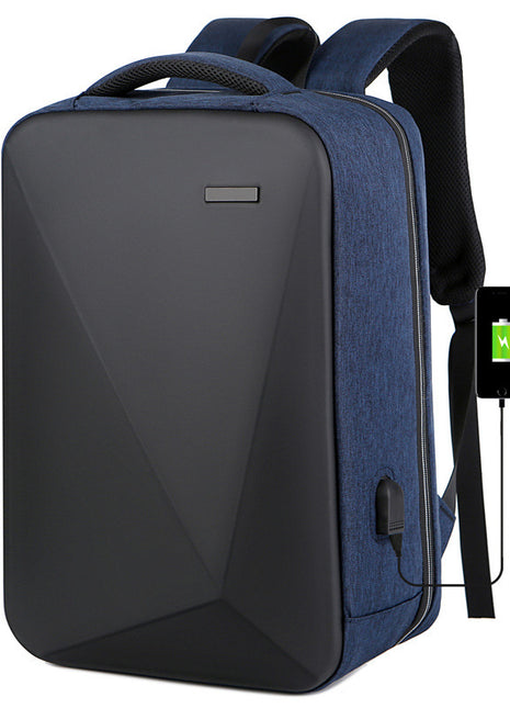 Fashion Business Computer Backpack with USB Port | Large Capacity Laptop Travel Bag