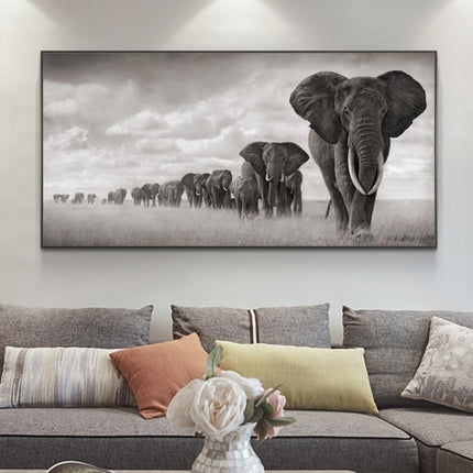 African Elephant - 60x120 cm