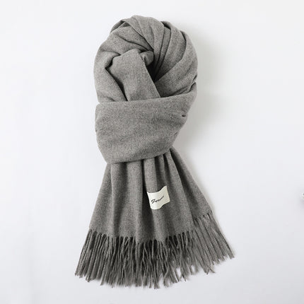 Tassel Cashmere Scarf