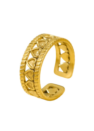Adjustable Stainless Steel Minimalist Ring