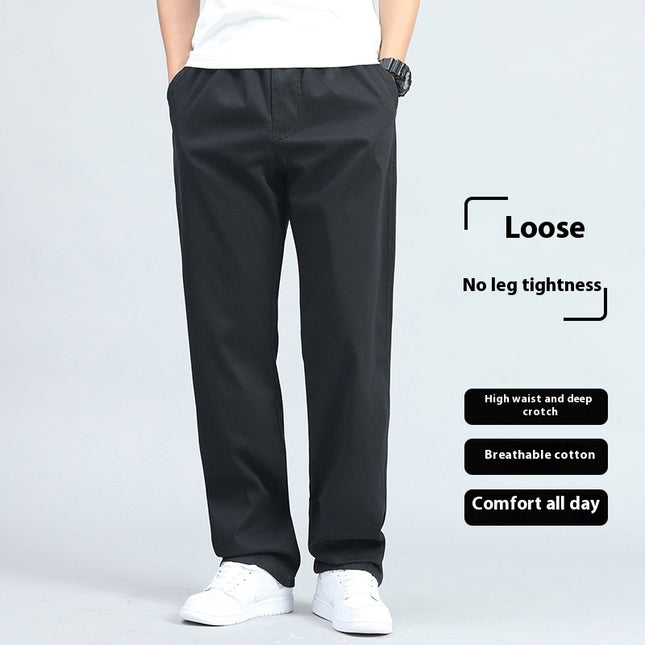 Pure Cotton Casual Pants