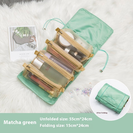 Split 4-in-1 Multi-Functional Travel Cosmetic Bag